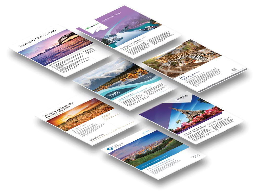 A range of finished Didgigo proposals